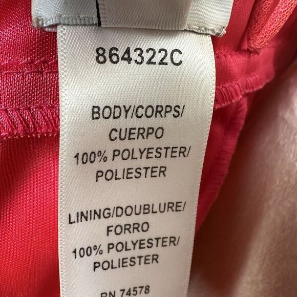 Cache Pink Sequin Gown 0 | Ruched Formal Evening Dress Prom Pageant Glam Sparkle - Picture 8 of 8